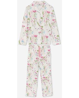 Pretty Secrets Spring Kids Pj - White