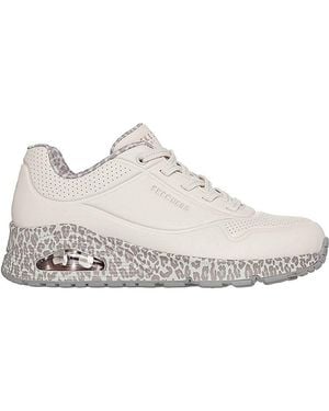 Skechers Uno Safari Time Trainers - White