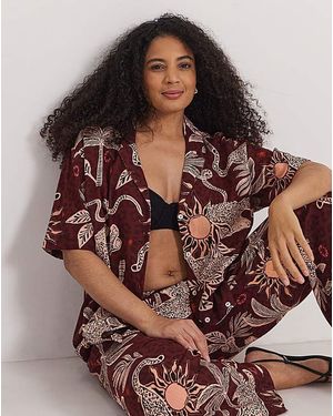 Simply Be Beach Co-Ord - Brown