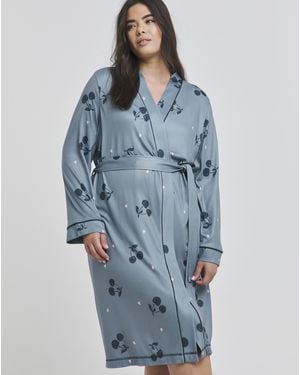 Pretty Secrets Supersoft Gown - Blue