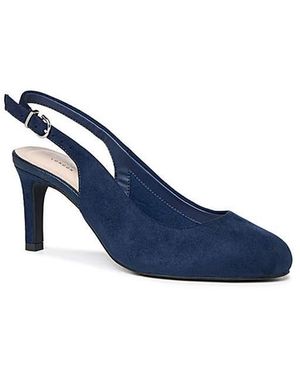 Paradox London Gertie Wide Fit Heels - Blue