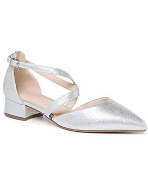 Paradox London Fabienne Wide Fit Shoes - White
