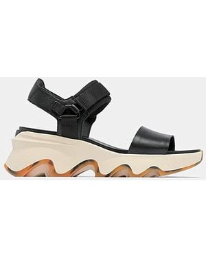 Sorel Kinetic Impact Y-Strap High Sandal - Black