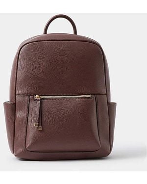 Accessorize Bonnie Laptop Backpack - Brown