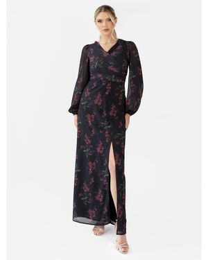 Anaya with love Anaya Printed Dress - Blue