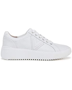 Vionic Kearny Platform Lace Up Trainer - White