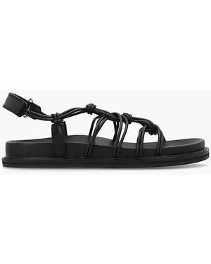 Radley The Roxburgh Knotted Strap Sandal - Black