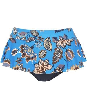JD Williams Boho Mix And Match Skirted Brief - Blue