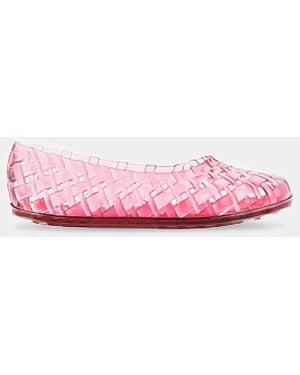 Melissa Melissa Possession Ballerina Jelly Flats - Pink