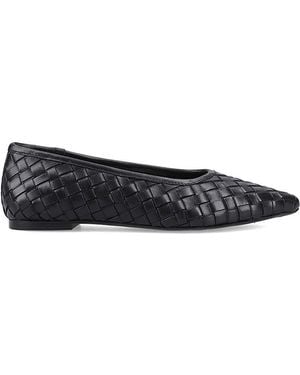 Hush Puppies Darla Woven Ballerina - Black