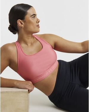 Under Armour Mid Bra - Red