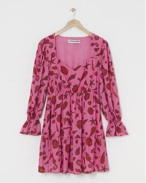 Twisted Wunder Pip Mini Dress - Pink