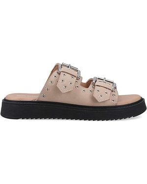 Hush Puppies Christine Mule Sandal - Grey