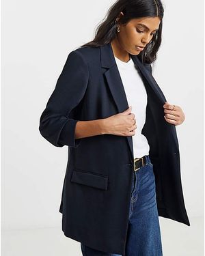 Simply Be Ponte Blazer - Blue