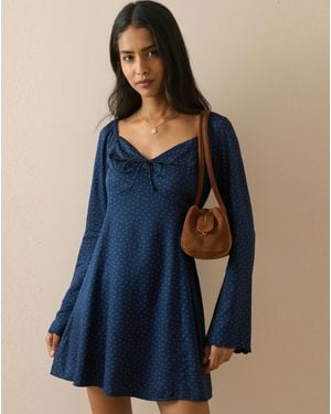 Nobody's Child Lyon Mini Dress - Blue