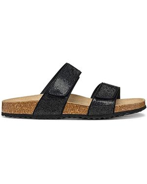 Geox D Brionia R Sandals - Brown