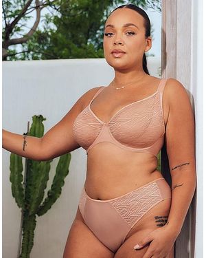 Curvy Kate Smoothie Lace Balcony Bra - Green
