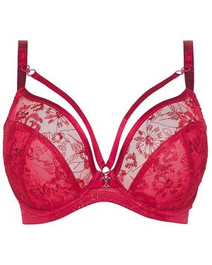 Panache Yasmin Plunge Wired Bra - Pink
