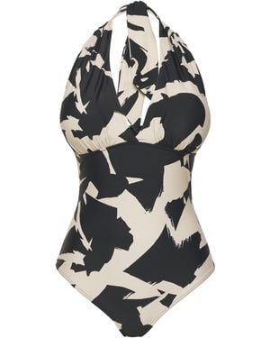JD Williams Roma Ruched Detail Swimsuit - White