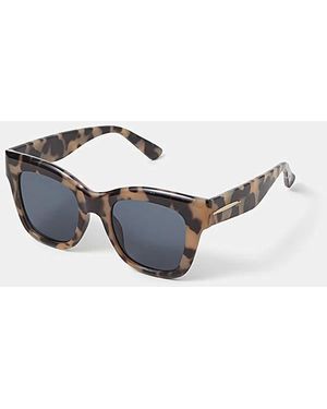 Accessorize Square Sunglasses - White