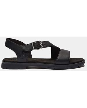 Timberland Calista Bay Grain Sandals - White