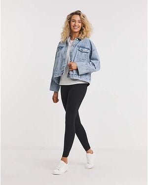 Joe Browns Lace Hem Leggings - Blue