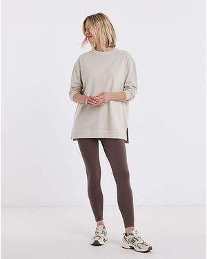 Gym King Peach Luxe Redefined Legging - White