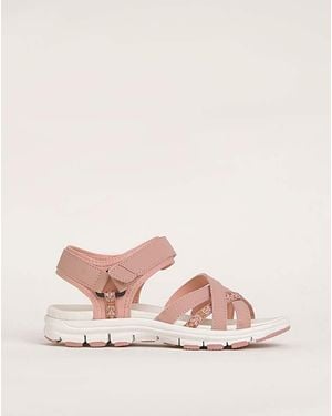 Cushion Walk Sporty Sandal Eee Fit - Pink