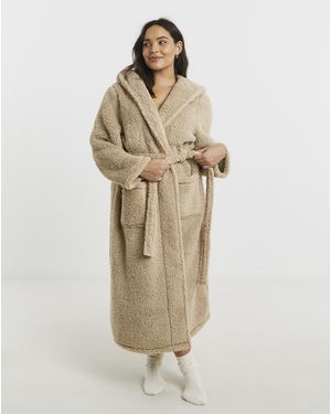 Pretty Secrets Teddy Maxi Gown - Natural