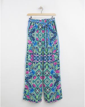 Figleaves Frida Beach Trousers - Blue