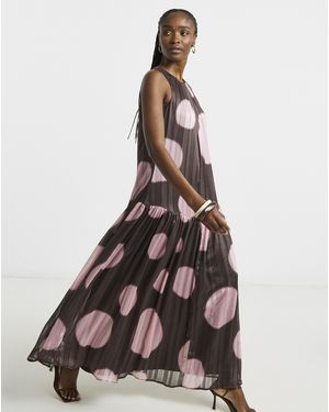 Joanna Hope Printed Halter Neck Dress - Multicolour