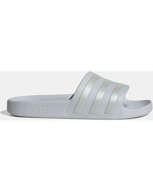 adidas Adilette Aqua Slides - White