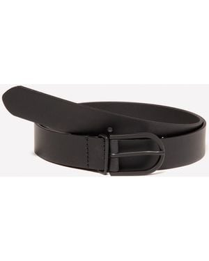 Sisley Cintura Con Fibbia Opaca - Nero