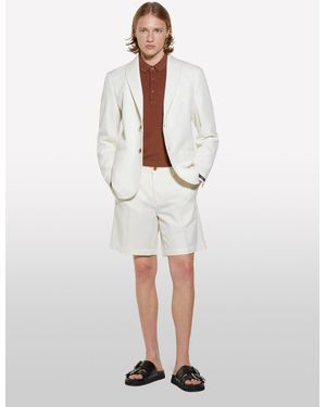 Sisley Bermuda Regular Fit Bianco Panna