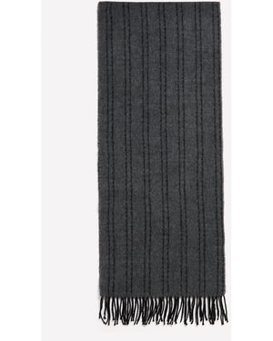 Sisley Jacquard Scarf - Black