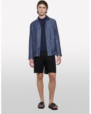Sisley Regular Fit Bermudas - Blue
