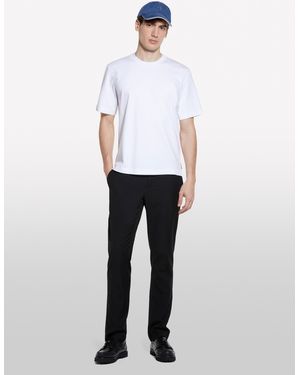 Sisley T-shirt Regular Fit Bianca - Bianco