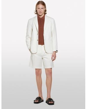 Sisley Blazer Monopetto Bianco Panna