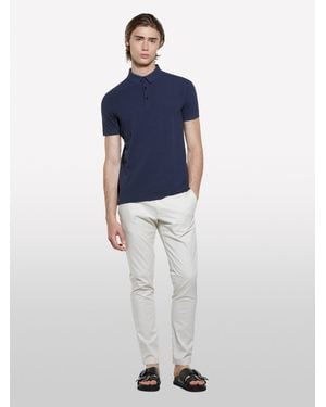 Sisley Light Slim Fit Chinos - Blue