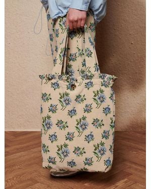 Sister Jane Cyrus Tapestry Tote Bag - Brown