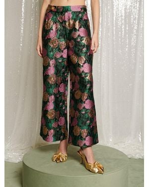 Sister Jane Enchanted Jacquard Pants - Multicolor