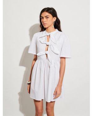 Sister Jane Ghospell Byron Mini Dress - White
