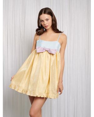 Sister Jane Greta Mini Dress - Natural