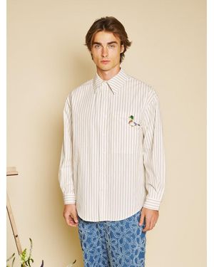 Sister Jane Canard Oversized Shirt - Natural