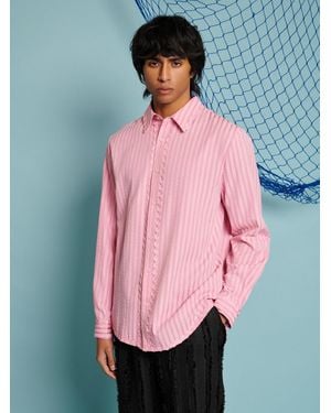 Sister Jane Jetty Stripe Shirt - Pink