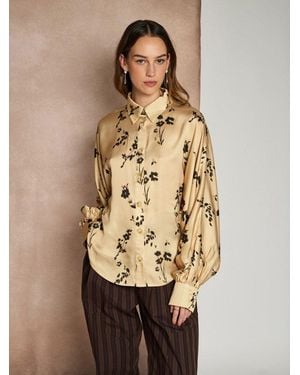 Sister Jane Ghospell Arina Floral Shirt - Natural