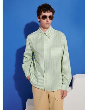 Sister Jane Elias Stripe Shirt - Blue