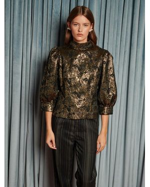 Sister Jane Memoria Jacquard Top - Multicolour