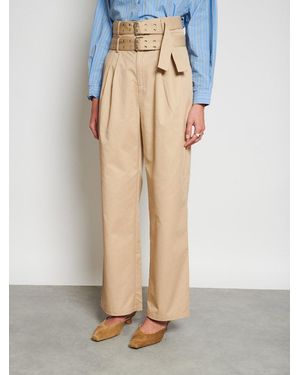 Sister Jane Ghospell Anaïs Belted Trousers - White