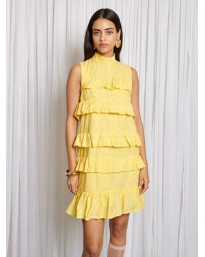 Sister Jane Lola Blossom Mini Dress - Yellow